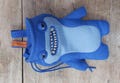 Fuggler rock climbing bouldering chalk bag plushy plushie handmade re-cycling