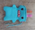 Fuggler doll rock climbing bouldering chalk bag plushy plushie handmade re-cycling