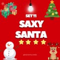 SAXY SANTA monopoly 4 star sticker set 11