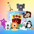 ZOO - Quiet book for Toddlers | Montessori Toy | Baby Busy Book | Felt Activity Book | Handmade Educational Toy for Kids