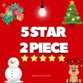 STICKER MONOPO go 5 star (2piece) - custom order of stickers and cards