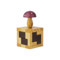 The Talisman Wood Puzzle from Pelikan Puzzles is wooden IQ Logic Puzzle, Brain Teaser, Puzzle Master, Burr Puzzle