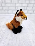 Stuffed fox Plush toys Vintage fox toys 9" collectible toy plush animals toys Children's Toy Stuffed Toy kids Toy Stuffed fox Animal Toy