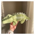 Personalized Alligator Nursery Decor For Boys Shelf Decor for Boys Room Newborn Baby Stuffed Alligator Birthday Gift for Reptile Lovers