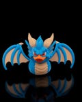 Mighty Quackon! Poseable fantasy adventure duck! Rubber Pond Guild! Kids love him!
