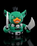 Ducklin! Poseable fantasy adventure duck! Rubber Pond Guild! Kids love him!