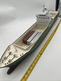 Ho scale Cargo Ship, 32"