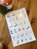 Arabic Alphabet Educational Poster for Children I 11 x17 inch Poster