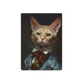Charming Cat Portrait Poker Cards