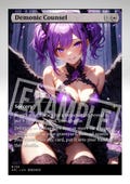 Demonic Counsel - Waifu Foil Proxy