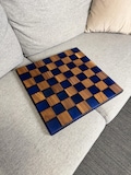 Handmade Large Chess Board Set, Epoxy resin chess board, Unique chess, Custom chess board, Chess gifts, Gaming Board, Strategy Game