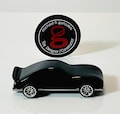 Toy Race Car Porsche inspired original hand crafted 1/64 ish collectible minimalist design,  1/1, compatible std.1/64 track(hotwheels type)