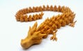 Articulated + Customizable Crystal Dragon Fidget Toy - Unique, Handcrafted Stress Relief & Collectible Desk Accessory for Dragon Lovers