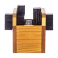 The Sliders 2 - Alexander Magyarics Wood Puzzle from Pelikan Puzzles is wooden IQ Logic Puzzle, Brain Teaser, Puzzle Master, Burr Puzzle