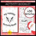 Christmas Activities for Kids, Booklet for Kids, Christmas Coloring Sheets, Coloring Pages, Christmas Worksheets, Christmas Placemats