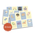 Affirmation Cards for little Muslims | Motivation and strength of faith in everyday life | Muslim children | Islamic affirmation cards