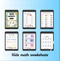 Educational Bundle for Toddlers,Math and Tracing Workbook,Preschool Learning Printable,Fine Motor Skills Tracing Book