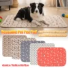 Washable Reusable Pee Pads for Dogs Cats Quick Absorbent Pet Training Mat Waterproof Liner for Crate Playpen Travel Grass Tray