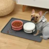 Pet Cat Placemat For Dog Drinking Silicone Mats Feeding Placemat Waterproof Feeder Cats Feed Mat Dog Food Bowl Mat Pet Bowl Pad